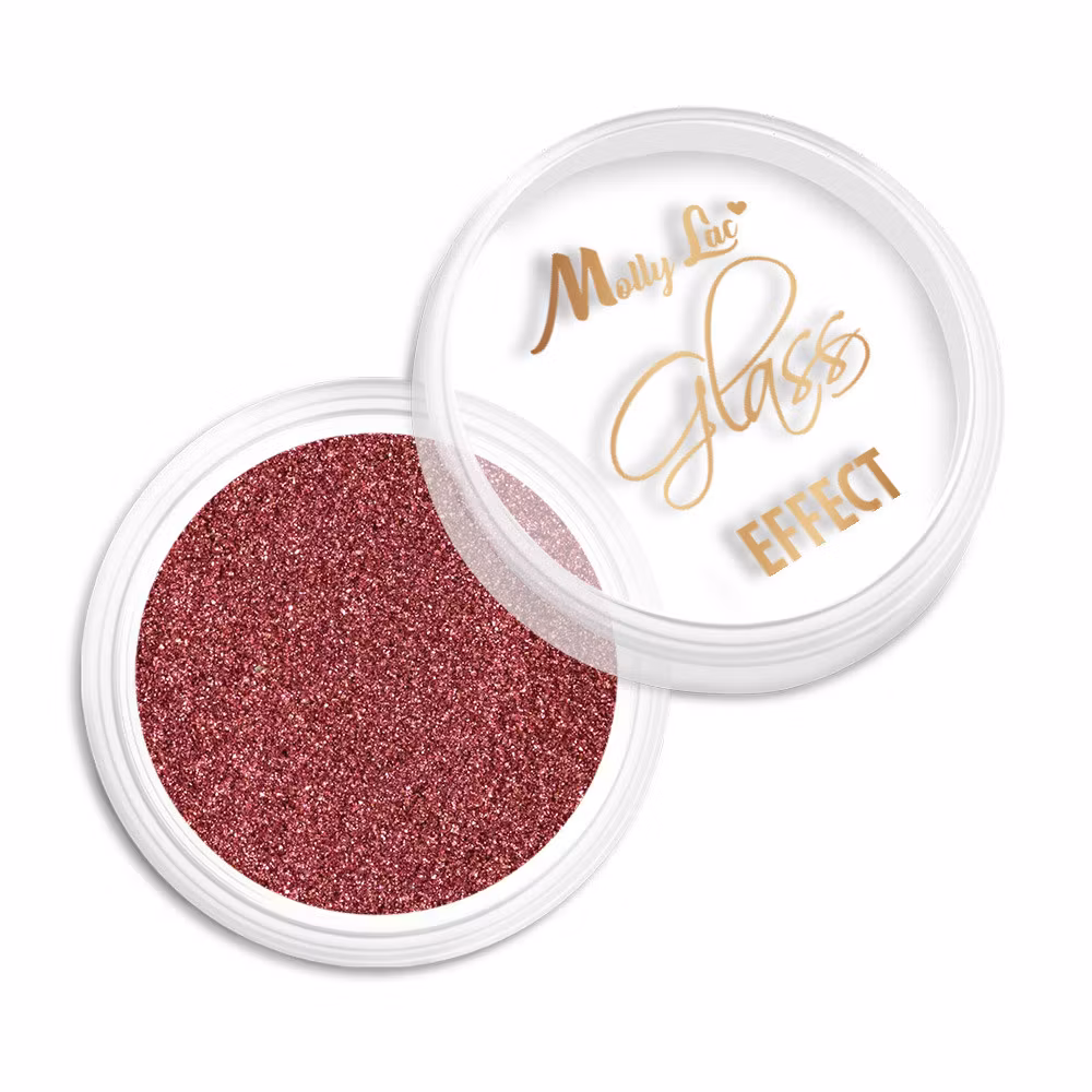 Glass Chrome Mirror Effect Powder - Deep Pink