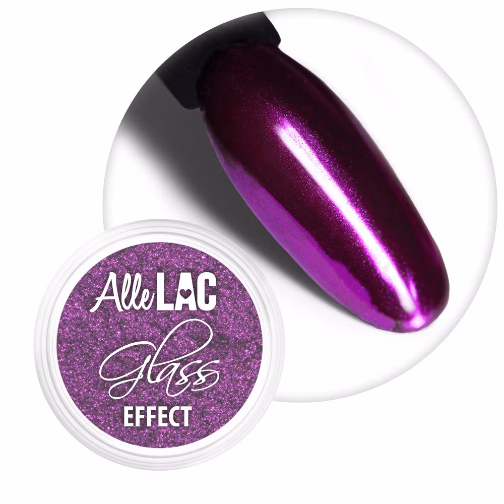 Glass Chrome Mirror Effect Powder - Purple