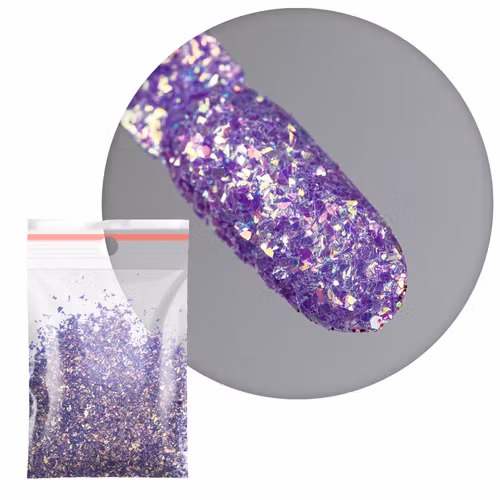 Aurora Flakes Nr 18 - Purple Flakes