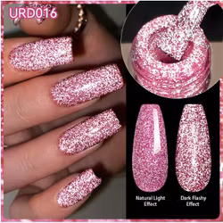 Gellack - Reflective Neon Pink Purple - 15 ml