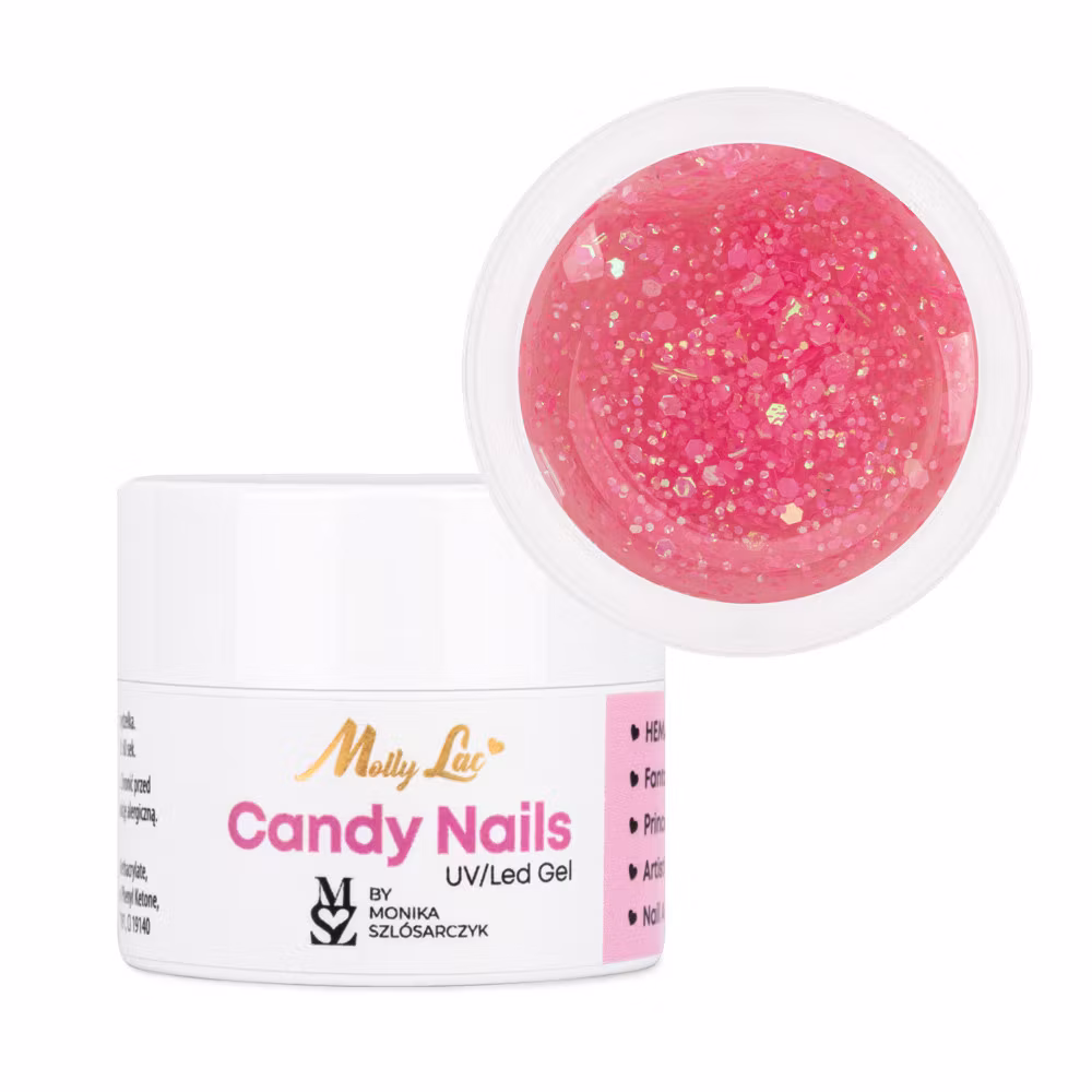 Gellack - Candy Nails Light Pink - 5g Hema Free