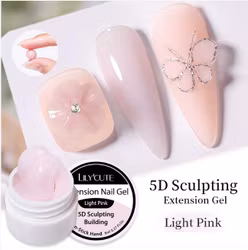 Non Stick Gel - 5D Sculpting - Light Pink 8 ml