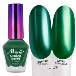 Vanligt Nagellack - Mirror Effect Green - Hema Free - 10g