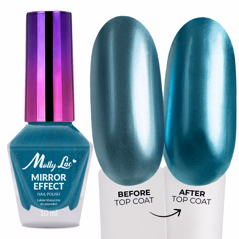 Gellack Mirror Effect Blue - Hema Free - 10g