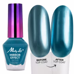 Vanligt Nagellack - Mirror Effect Blue - Hema Free - 10g