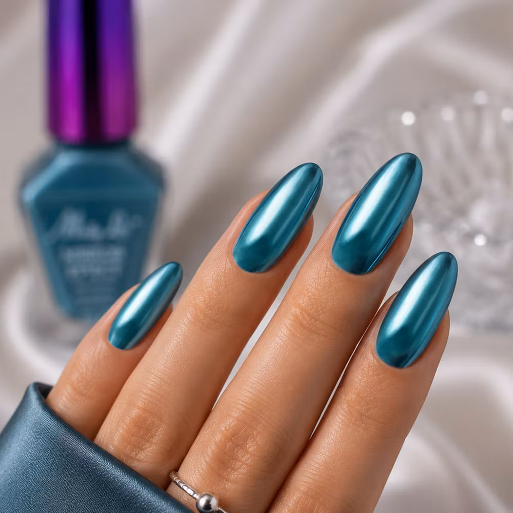 Gellack Mirror Effect Blue - Hema Free - 10g