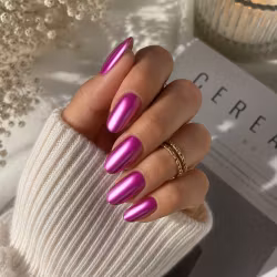 Vanligt Nagellack - Mirror Effect Pink Purple - Hema Free - 10g