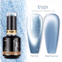 Gellack Cat Magnetic - Sea Blue Crystal - T029 - 15ml