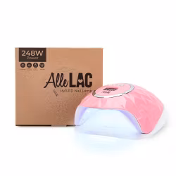 AlleLac UV/Led Lampa 248W - 60 Ledlamp - Rosa