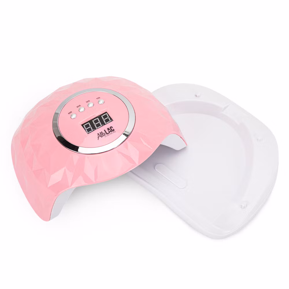AlleLac UV/Led Lampa 248W - 60 Ledlamp - Rosa