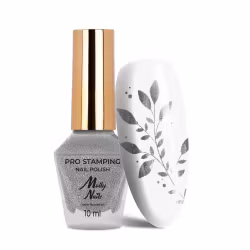 Stamping Gel / Stämpel Gel - 10ml - Silver Metallic