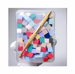 Ombre Mixed Colors Minisvampar +  Penna - 100st