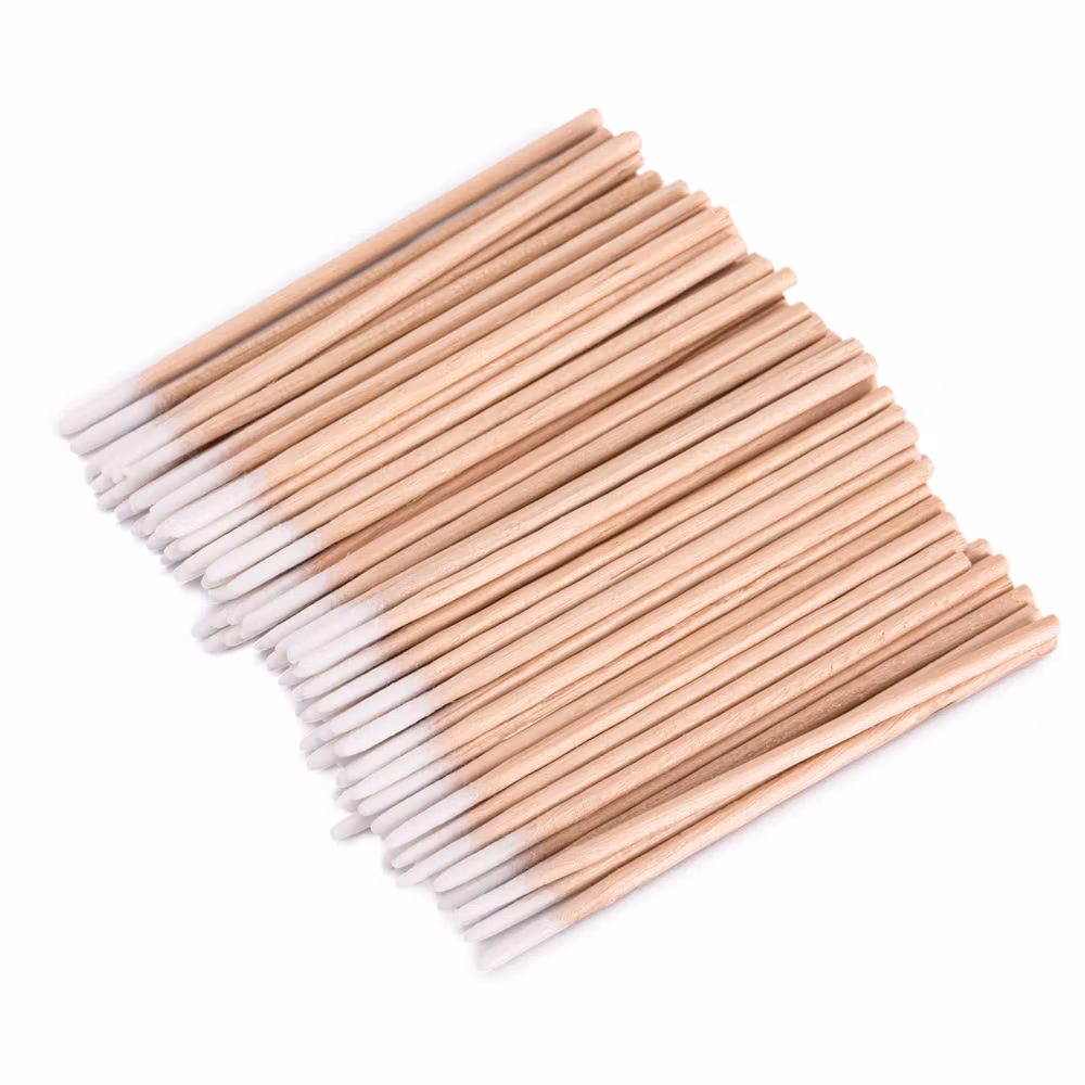 Nagelbands stickor med bomull - 100pcs