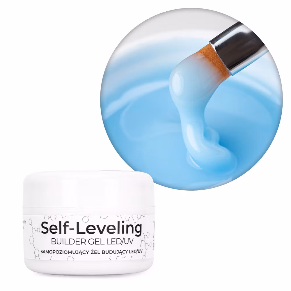 Extension Gel - Self-Leveling Gel - Blue 30g Hema Free