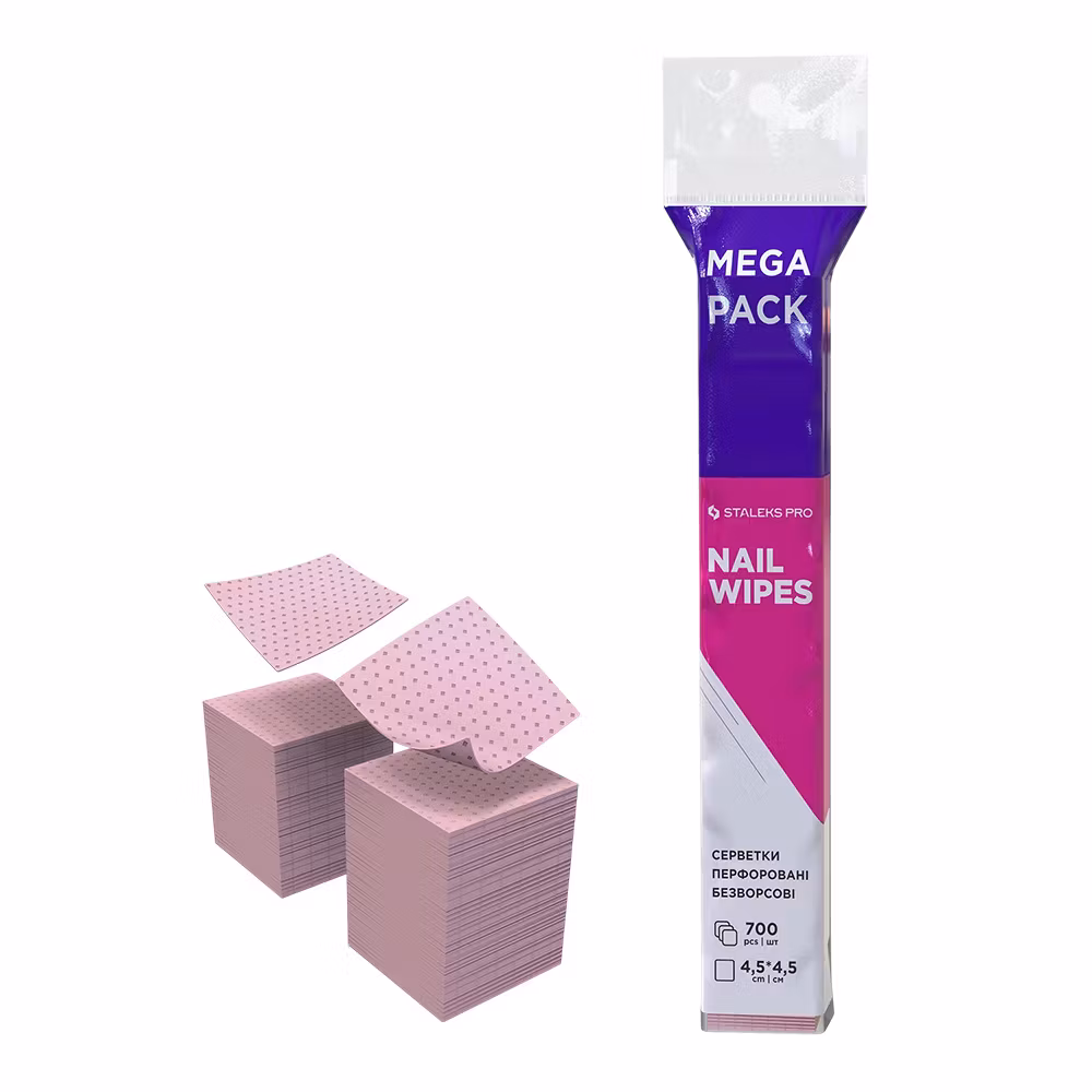 Mega Pack - Nagel Wipes - 700st ROSA