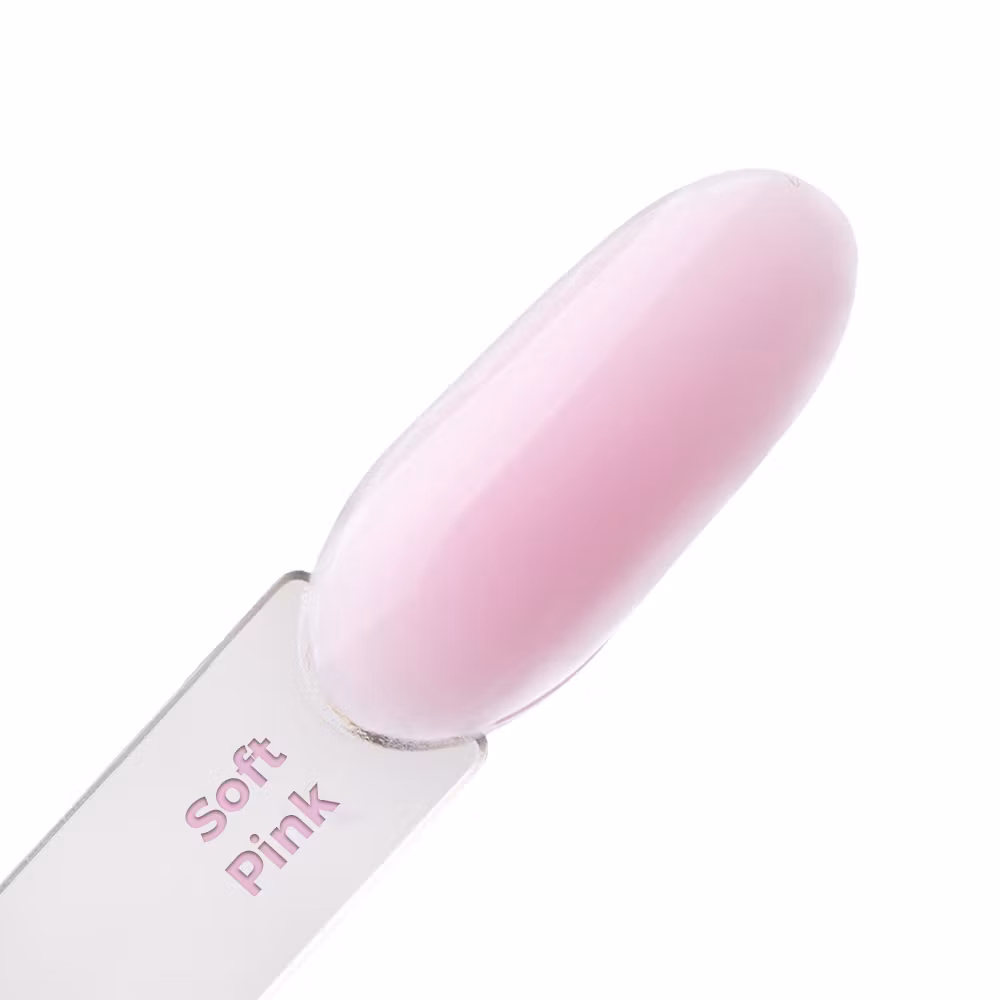 Extension Gel - Self-Leveling Gel - Soft Pink 30g Hema Free