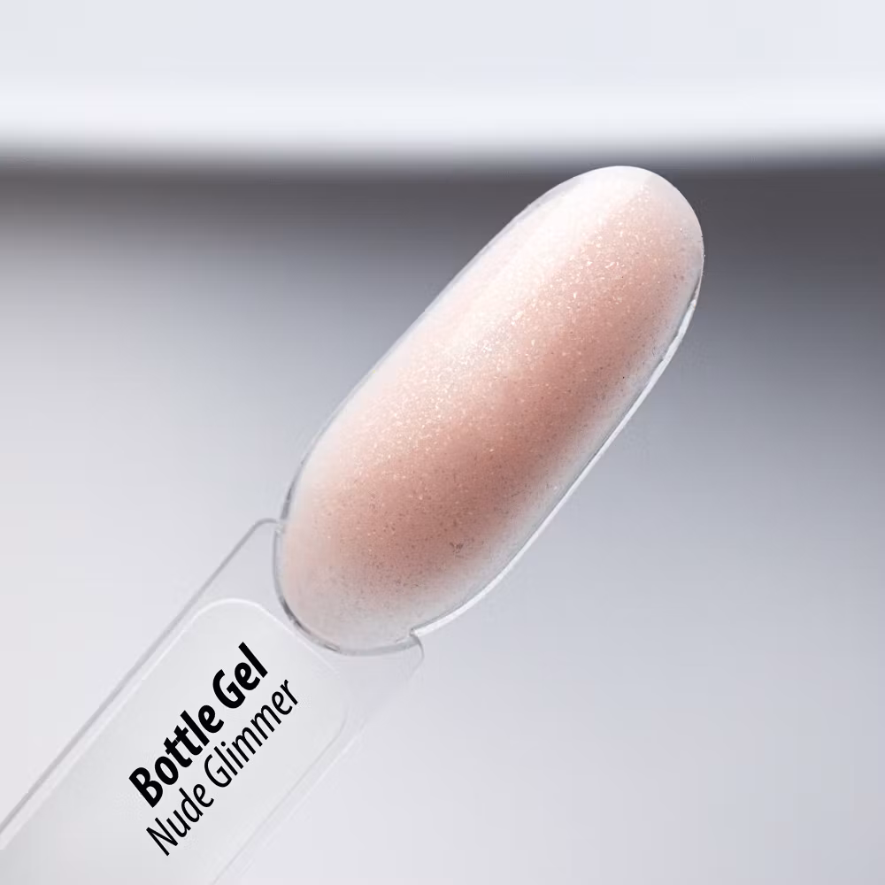 Quick Building Gel - Nude Glitter -15g