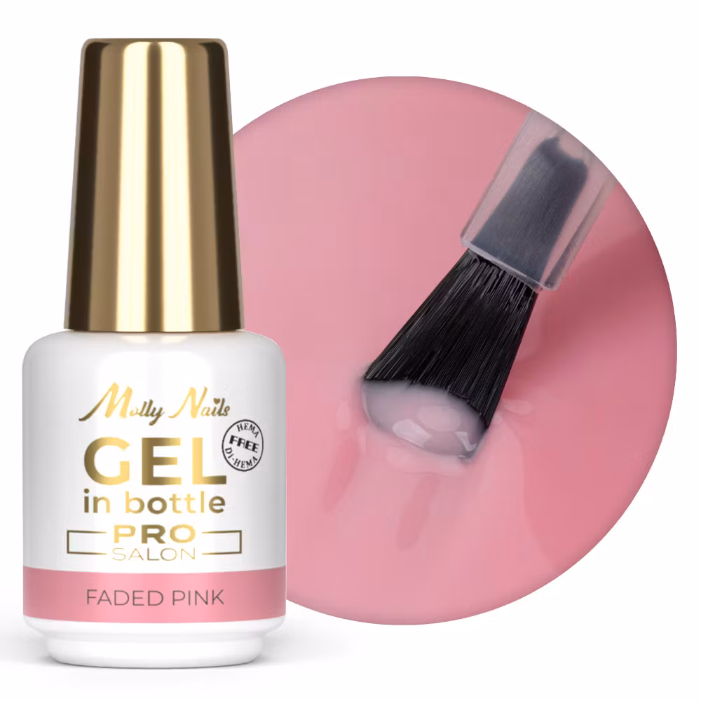 Quick Building Gel - Faded Pink -15g Hema Free