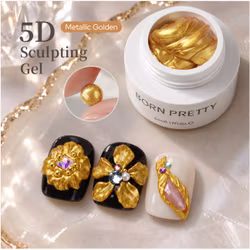 5D Sculpting - Gold & Silver - Gel Non Stick -5g