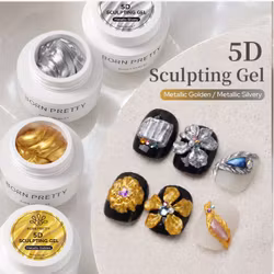 5D Sculpting - Gold & Silver - Gel Non Stick -5g