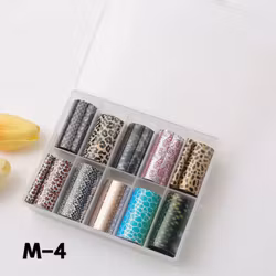Transfer Foil - 10 olika mönster