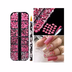 Rhinestones - Runda stenar med dotting pen