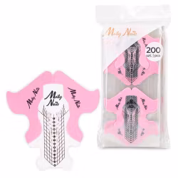 200-pack Nagelmallar 80mm lång