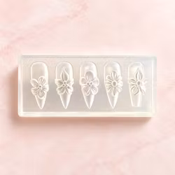 Silikonform för Nagelkonst - Skapa 3D former - Tema Blommor