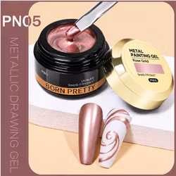 Gellack - PN05 Rosé Metallic - Burk 5ml