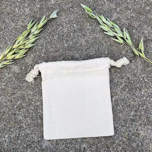 Mellanstor bomullspåse
