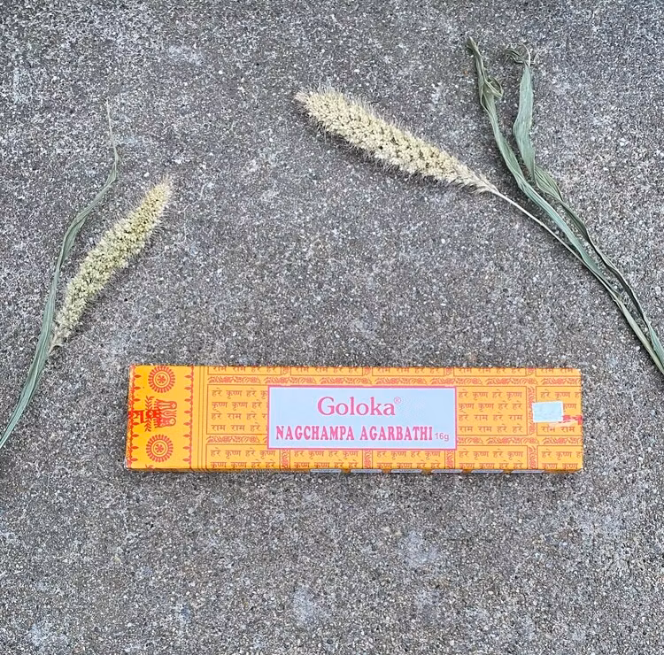 Nag champa rökelsepinnar Goloka