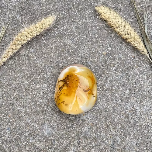 Kraftsten av mookait jaspis