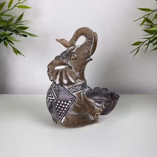 FÖRBESTÄLLNING elefant ljushållare