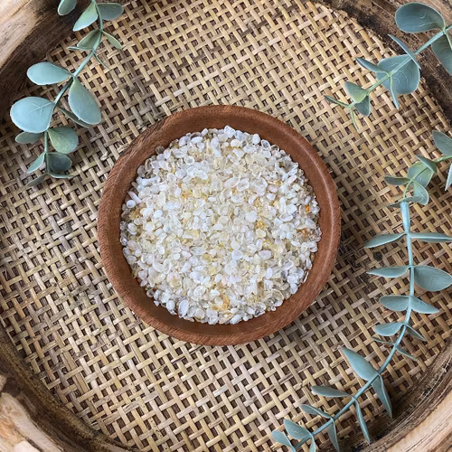 Stenchips ”Citrin” (bränd/upphettad ametist)