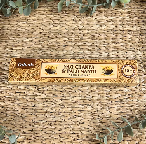 Palo Santo/Nag Champa rökelsepinnar (Tulasi)