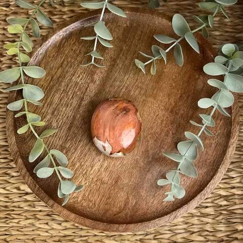 Polykromjaspis meditationssten (handsten) P