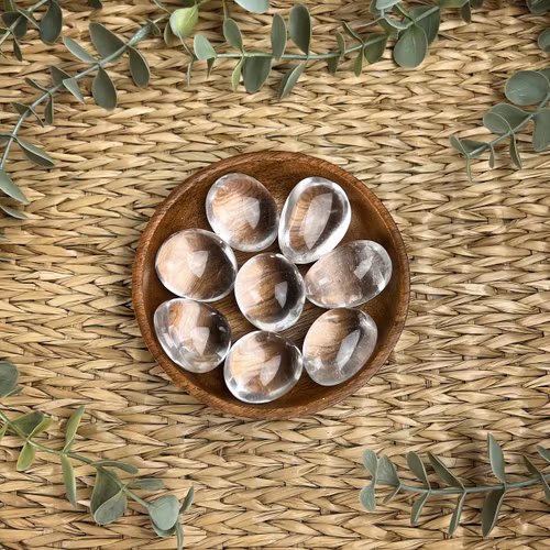 Bergkristall ”kramis”/cuddle (större)