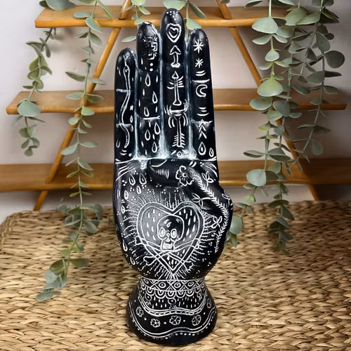 Mantrisk hand - Skalle