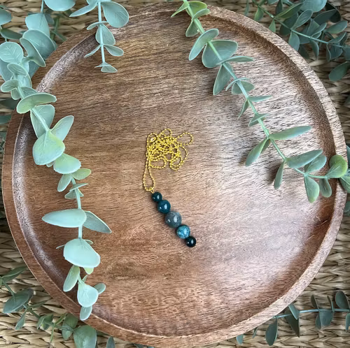 Cassiopeja halsband med Mossagat