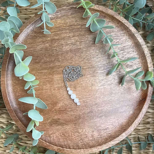 Cassiopeja halsband med Snökvarts