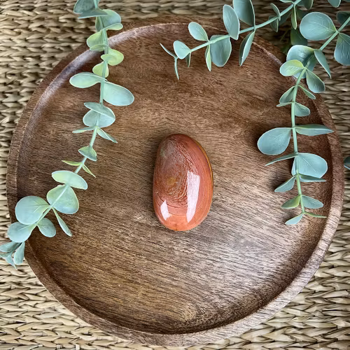 Polykromjaspis meditationssten (handsten) U