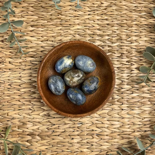 Blå Kyanit ”kramis”/cuddle