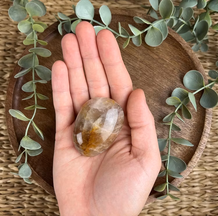 Golden Healer meditationssten (handsten) C