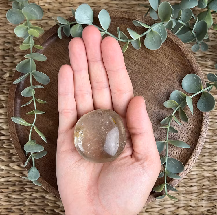 Rökkvarts meditationssten (handsten) B