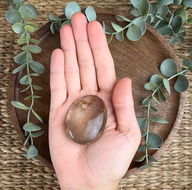 Rökkvarts meditationssten (handsten) C