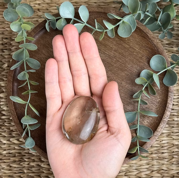 Rökkvarts meditationssten (handsten) C