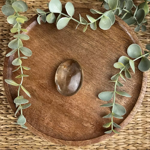 Rökkvarts meditationssten (handsten) C