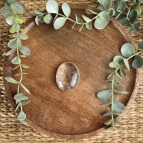 Rökkvarts meditationssten (handsten) F