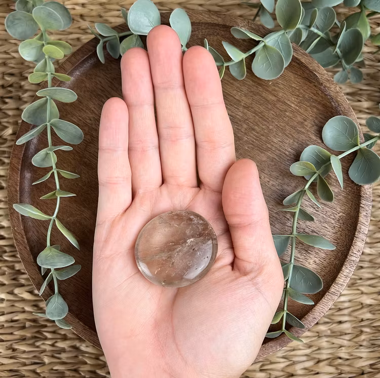 Rökkvarts meditationssten (handsten) H