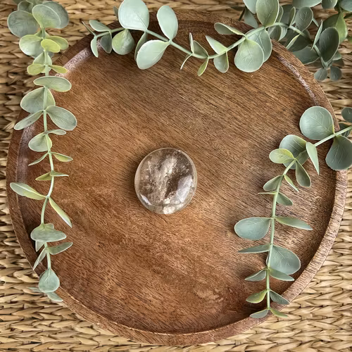 Rökkvarts meditationssten (handsten) H